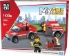 Klocki Blocki MyFireBrigade Auto Strażackie z Przyczepą